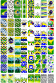 cartelao do brasil com 74 imagens sendo 36 pares.